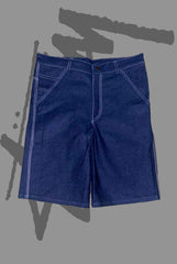 8 Ball Graphic Denim Shorts