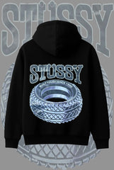 Tyre Print Hoodie