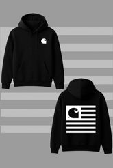 Stripe Logo Hoodie