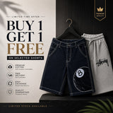 Special Offer-Buy One Denim Shorts Get Free Fleeces Shorts