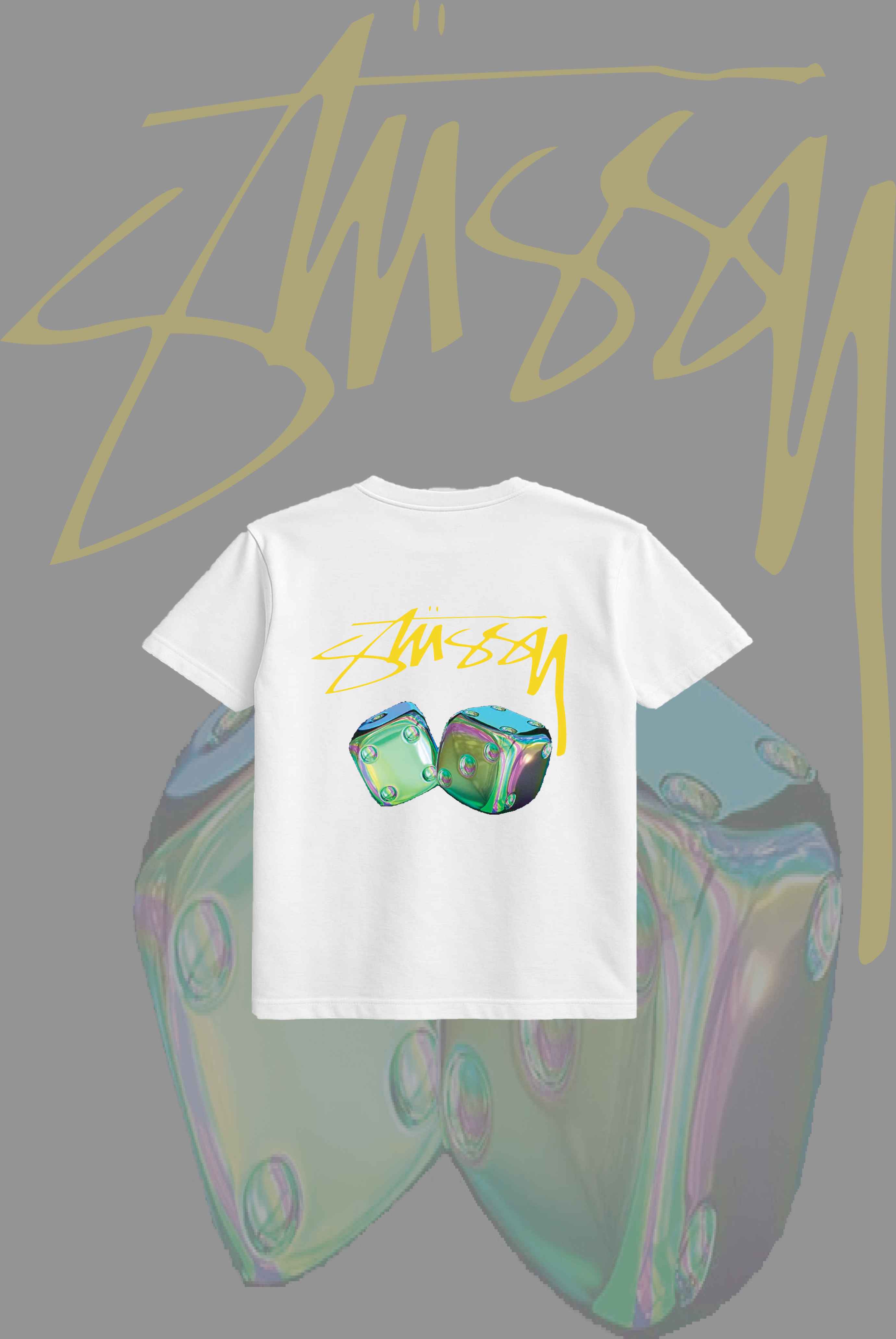Rainbow Dice Graphic Tee