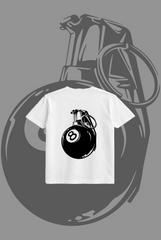 8 Ball Grenade Graphic Tee