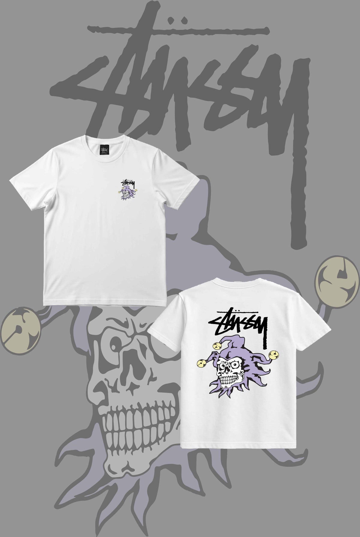 Joker Purple Graphic Tee