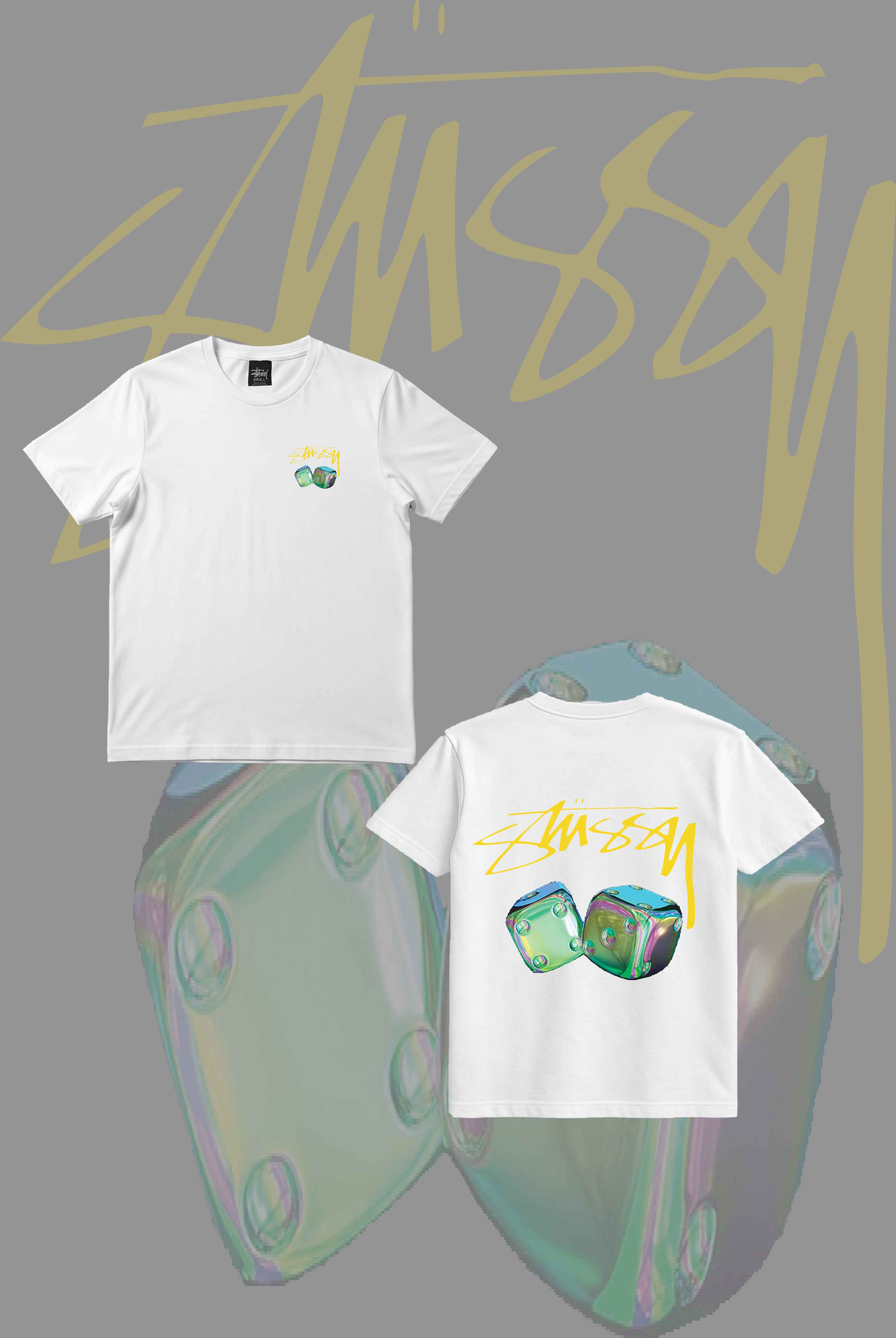 Rainbow Dice Graphic Tee