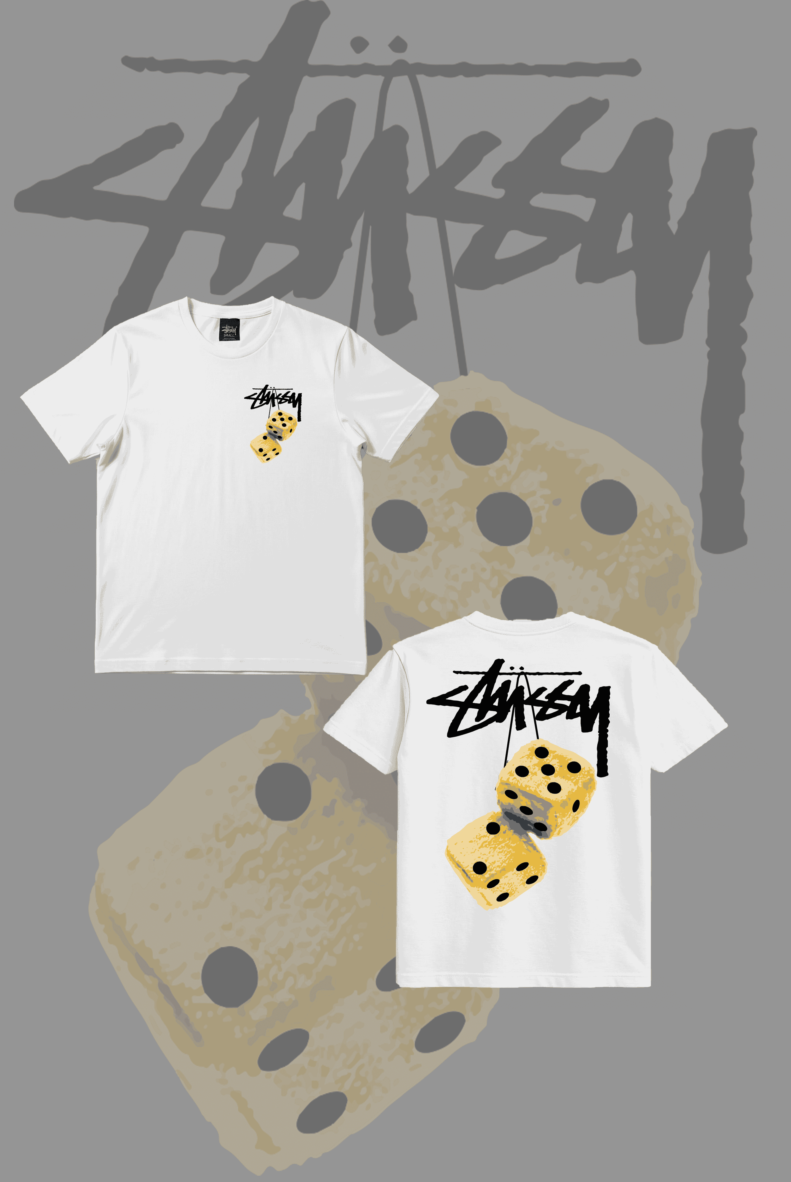 Yellow Dice Graphic Tee