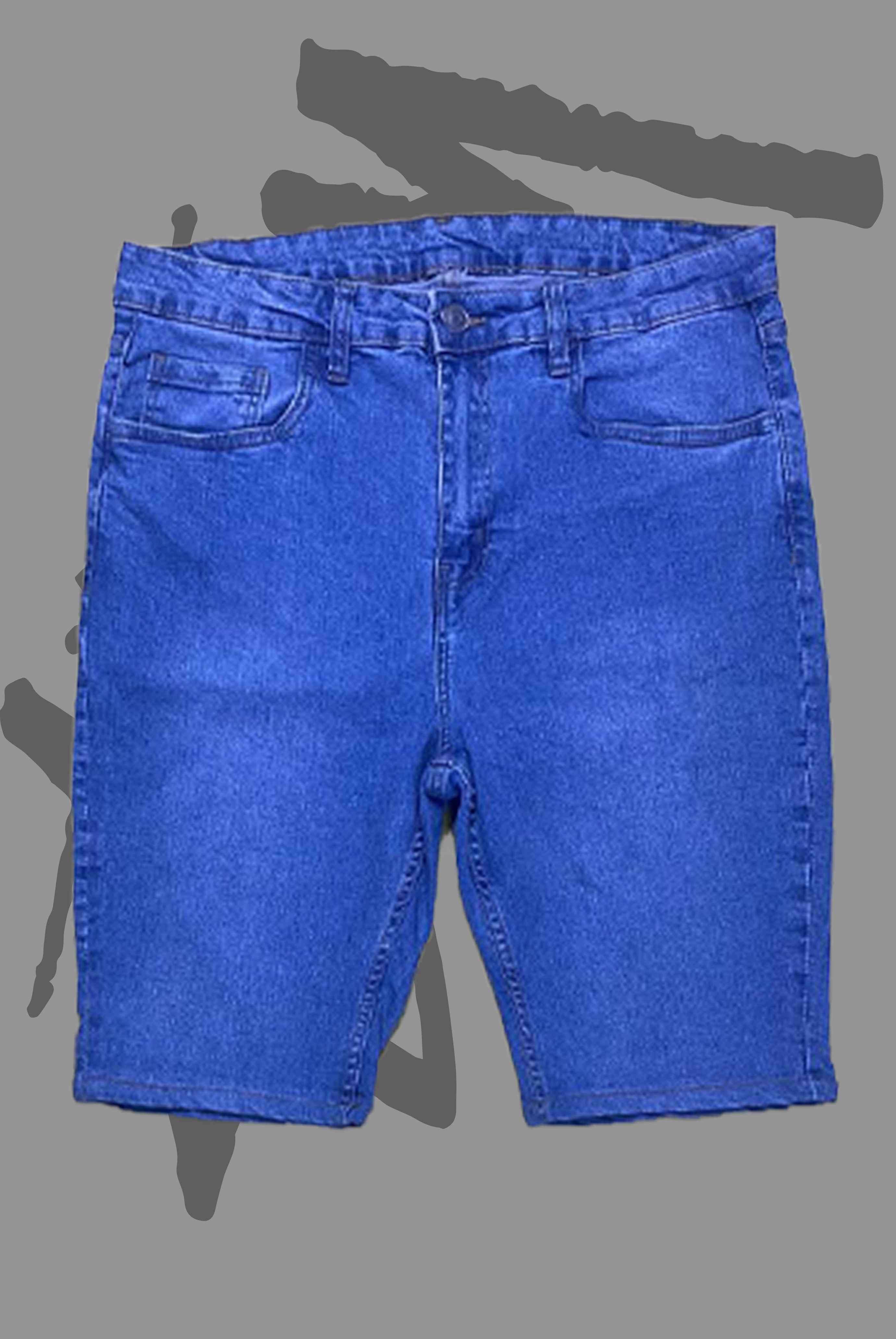 Classic Graphic Denim Shorts