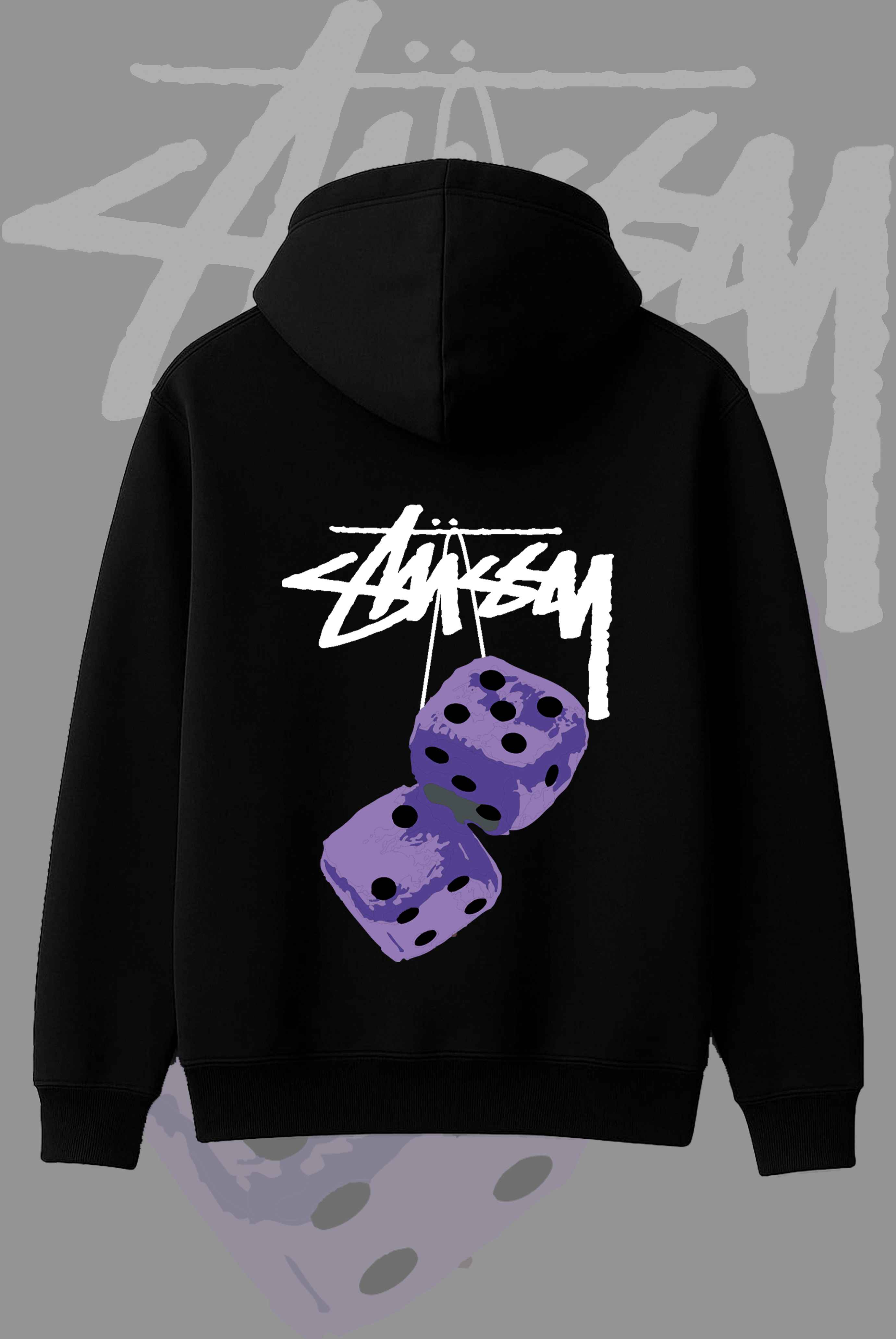 Purple Dice Hoodie
