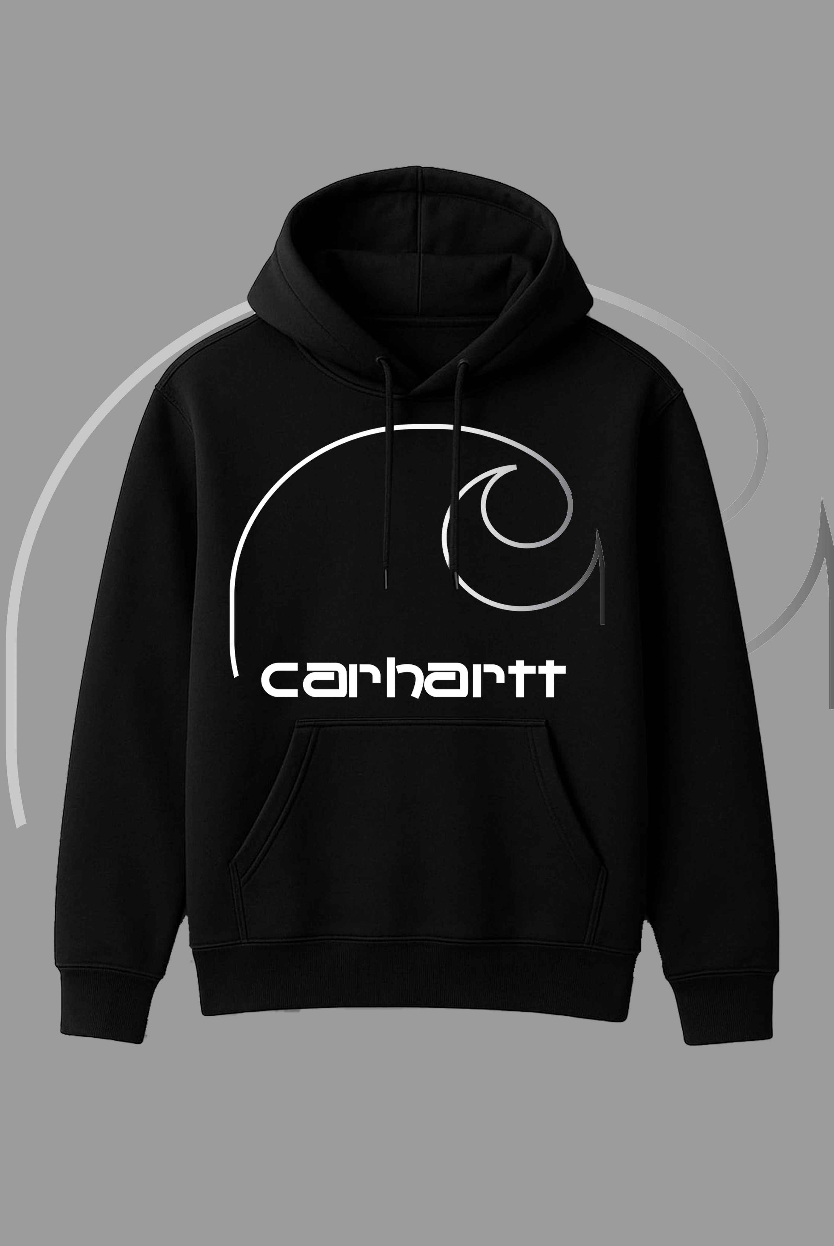 Half Logo Hoodie