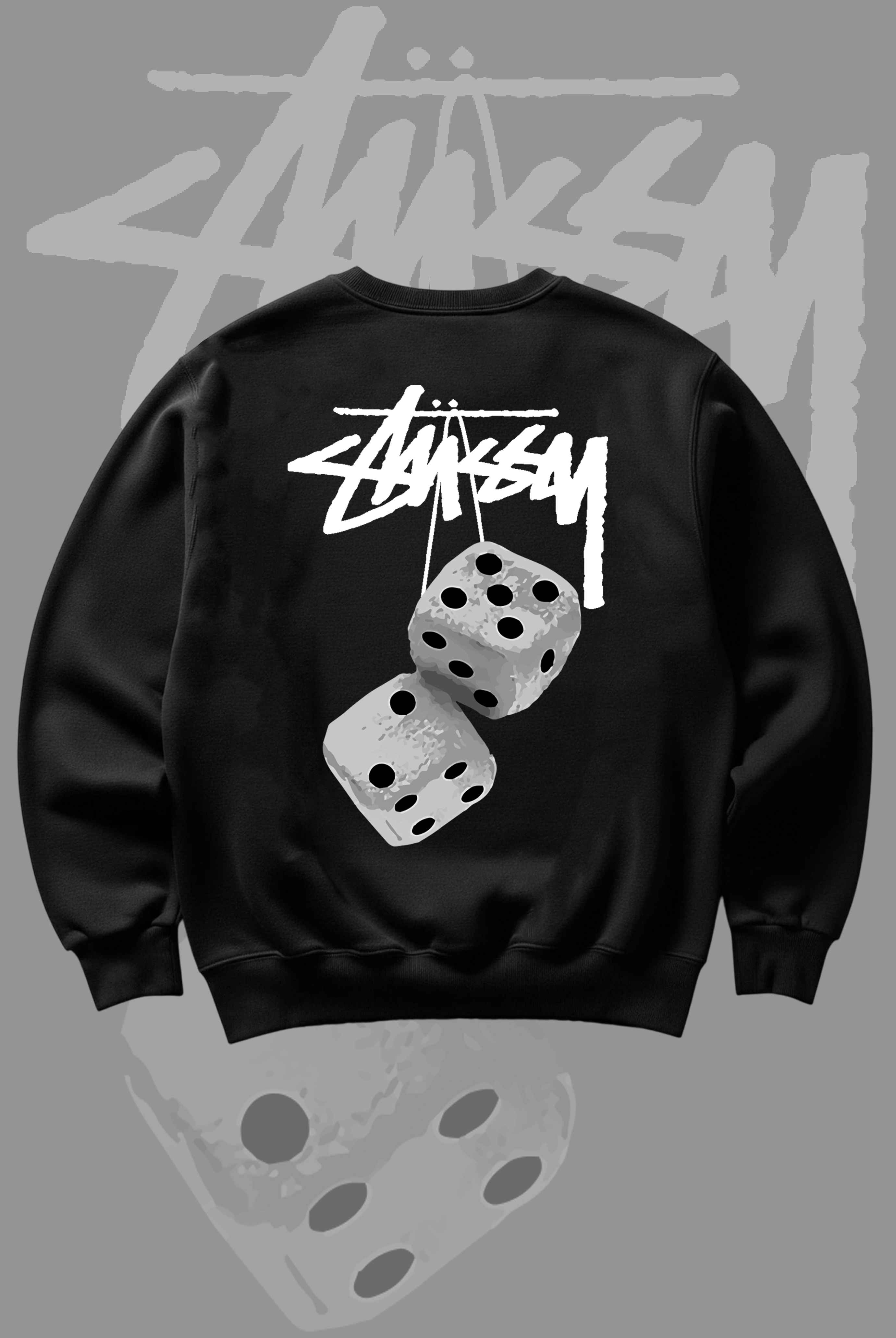 Grey Dice Sweatshirt