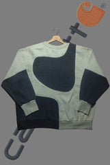 Black Grey Patchwork I Sweatshirt