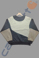 Black Grey Patchwork II Sweatshirt