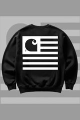 Stripe Logo Sweatshirt
