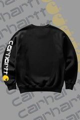 Yellow Print Sweatshirt