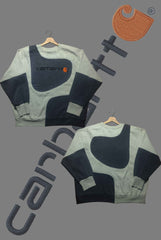 Black Grey Patchwork I Sweatshirt