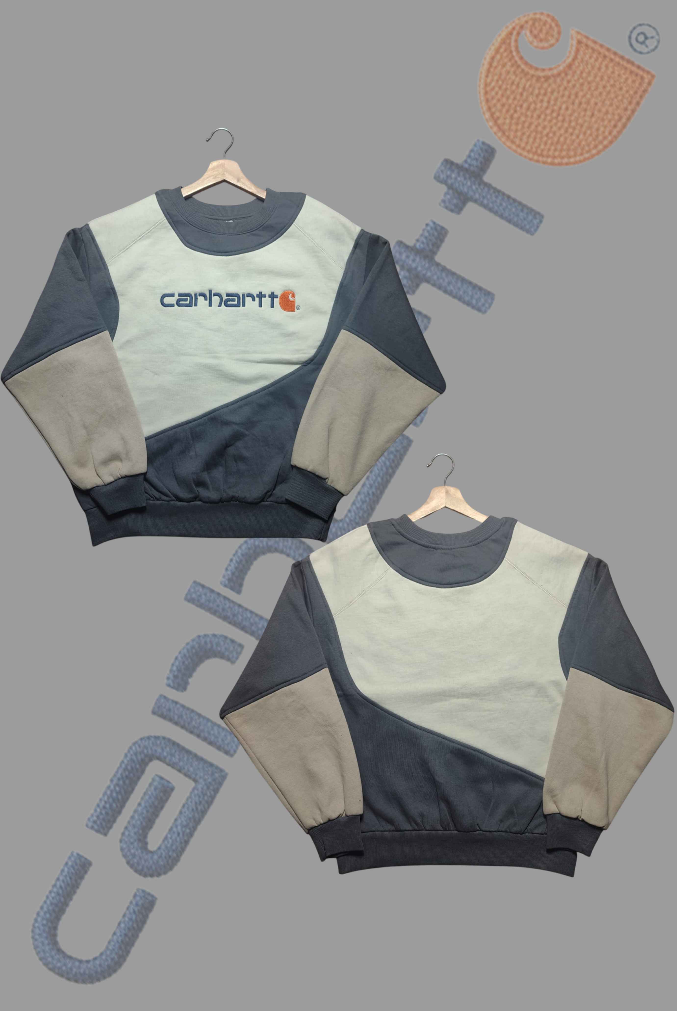 Black Grey Patchwork II Sweatshirt