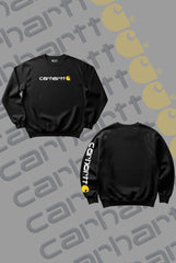 Yellow Print Sweatshirt